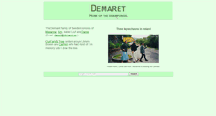 Desktop Screenshot of demaret.se